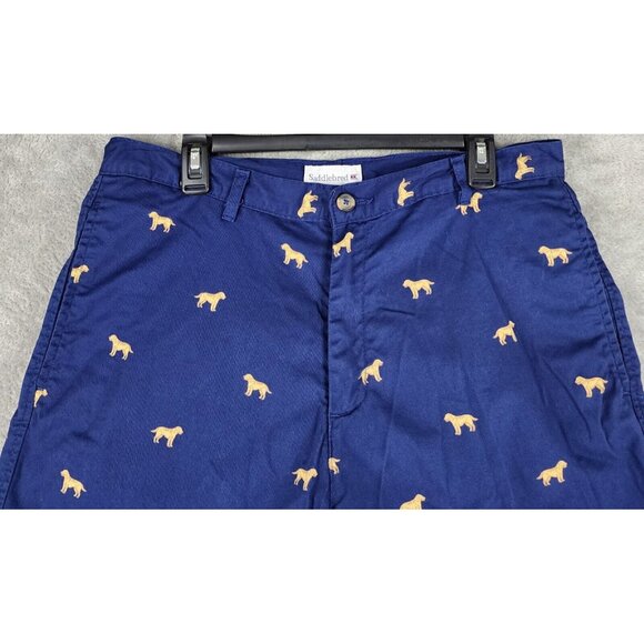 Golden Retriever Labrador Dog Pattern Print Men’s 34-36 Shorts preppy fun - Picture 13 of 14
